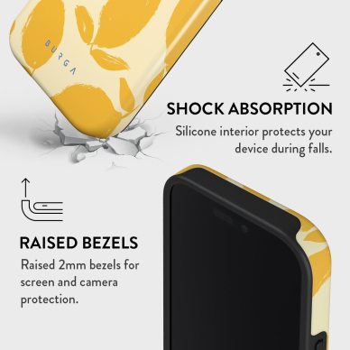 iPhone 16 PRO MAX Magsafe Lemon Tart Tough BURGA nugarėlė 3