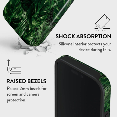 iPhone 16 PRO MAX Magsafe Tropical Garden Tough BURGA nugarėlė 4