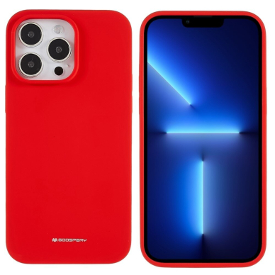 iPhone 16 PRO MAX red MERCURY SILICONE nugarėlė 2