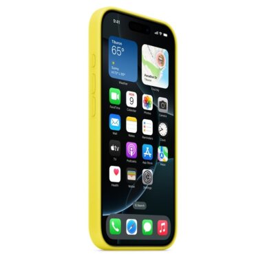 iPhone 16 PRO Star Fruit Original Silicone MagSafe nugarėlė MYYQ3ZM/A 1