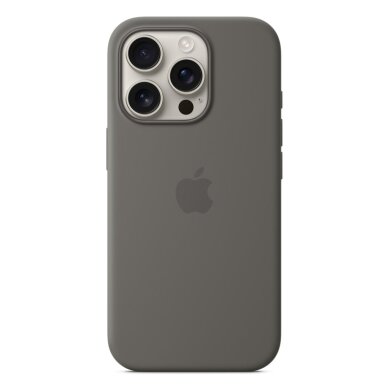 iPhone 16 PRO Stone Grey Original Silicone MagSafe nugarėlė MYYL3ZM/A