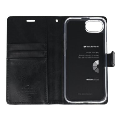 iPhone 16e black MERCURY BLUE MOON2 dėklas 2