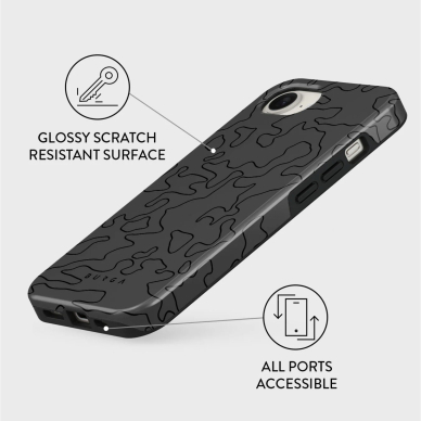 iPhone 16e Magsafe Black Rock Tough BURGA nugarėlė 2