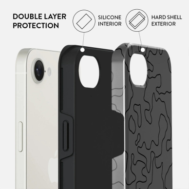 iPhone 16e Magsafe Black Rock Tough BURGA nugarėlė 1