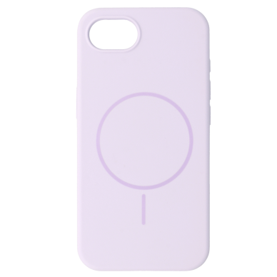 iPhone 16e purple SLIM SILICONE MagSafe nugarėlė 1
