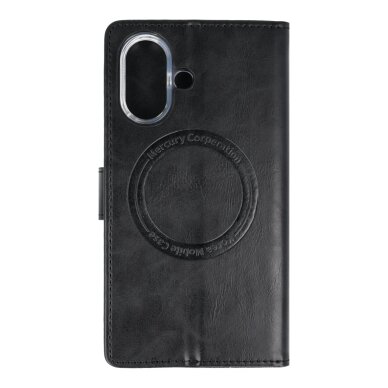 iPhone 17 black MERCURY MAG BLUE MOON dėklas 1