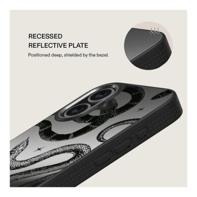 iPhone 17 Elite Mirror Gunmetal MagSafe Poison BURGA nugarėlė 4 iPhone 17 Elite Mirror Gunmetal MagSafe Poison BURGA nugarėlė 4
