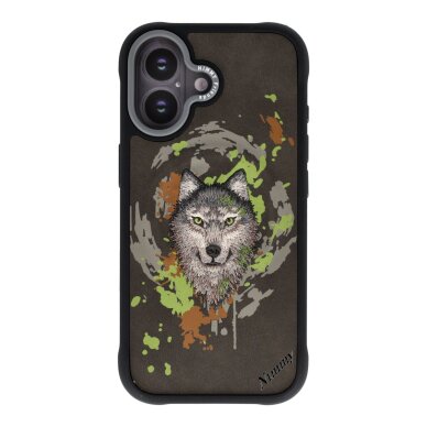 iPhone 17 grey NIMMY MagSafe Wolf 2.0 nugarėlė iPhone 17 grey NIMMY MagSafe Wolf 2.0 nugarėlė