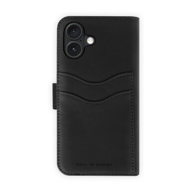 iPhone 17 iDeal Of Sweden MagSafe Magnet Wallet+ Black dėklas 1