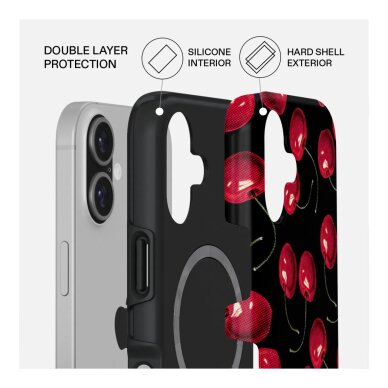 iPhone 17 MagSafe Cherrybomb Tough BURGA nugarėlė 1