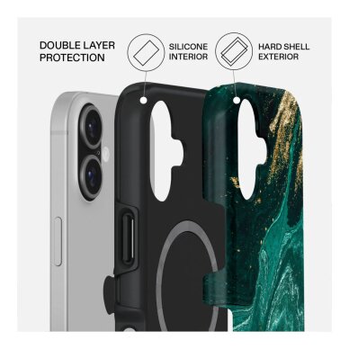 iPhone 17 MagSafe Emerald Pool Tough BURGA nugarėlė 1