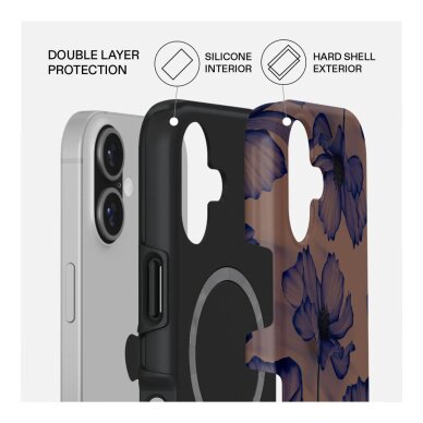 iPhone 17 MagSafe Velvet Night Tough BURGA nugarėlė 1