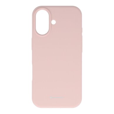 iPhone 17 pink sand MERCURY MAG SILICONE nugarėlė