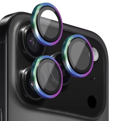 iPhone 17 PRO / 17 PRO MAX apsauginis colorful Mr. Monkey galinės kameros stiklas