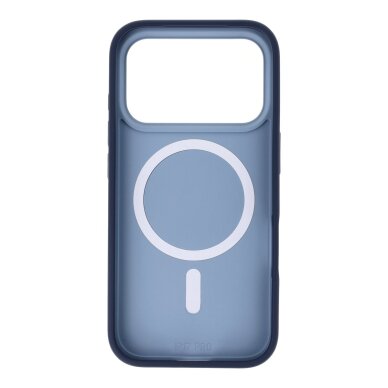 iPhone 17 PRO blue Magnetic SKIN TOUCH nugarėlė 1