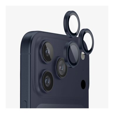iPhone 17 PRO blue OTAO Clear Shield kameros apsauga 2 IN 1