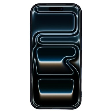 iPhone 17 PRO blue SLIM CLEAR MAG nugarėlė 2