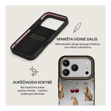 iPhone 17 PRO Elite Mirror Gold Magsafe Cougar BURGA nugarėlė 4