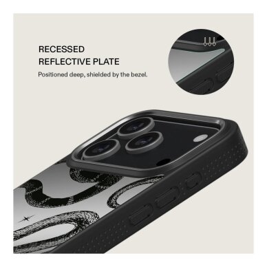 iPhone 17 PRO Elite Mirror Gunmetal MagSafe Poison BURGA nugarėlė 3