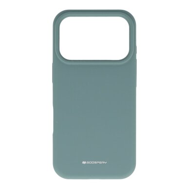 iPhone 17 PRO green MERCURY MAG SILICONE nugarėlė