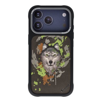 iPhone 17 PRO grey NIMMY MagSafe Wolf 2.0 nugarėlė iPhone 17 PRO grey NIMMY MagSafe Wolf 2.0 nugarėlė