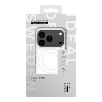 iPhone 17 PRO iDeal Of Sweden Clear Classic MagSafe nugarėlė 3