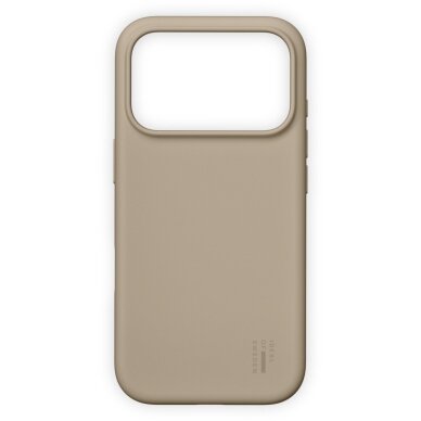 iPhone 17 PRO iDeal Of Sweden Silicone MagSafe Beige nugarėlė iPhone 17 PRO iDeal Of Sweden Silicone MagSafe Beige nugarėlė