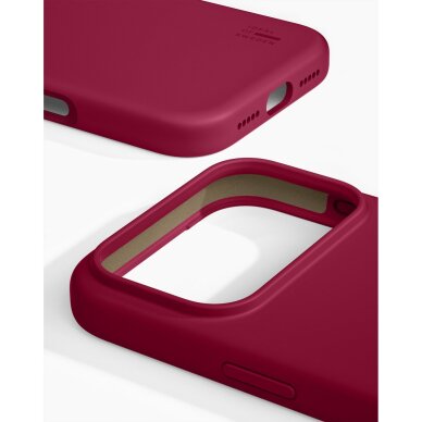 iPhone 17 PRO iDeal Of Sweden Silicone MagSafe Cranberry nugarėlė 3