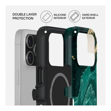 iPhone 17 PRO MagSafe Emerald Pool Tough BURGA nugarėlė 1