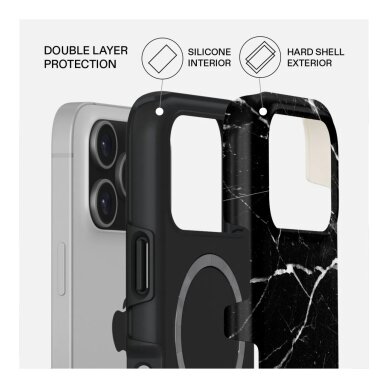 iPhone 17 PRO MagSafe Noir Origin Tough BURGA nugarėlė 1