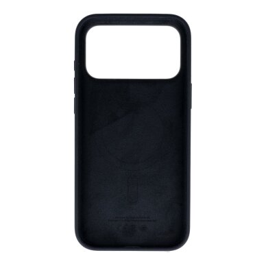 iPhone 17 PRO MAX Black Original Silicone MagSafe nugarėlė MGFR4ZM/A 1