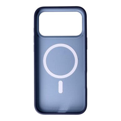 iPhone 17 PRO MAX blue Magnetic SKIN TOUCH nugarėlė 1