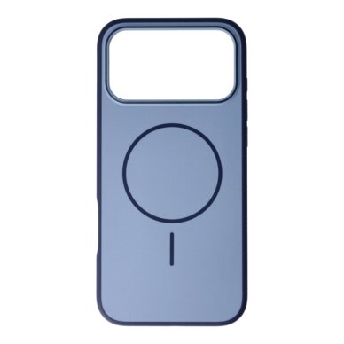 iPhone 17 PRO MAX blue Magnetic SKIN TOUCH nugarėlė