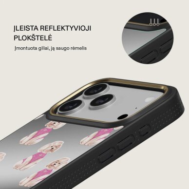 iPhone 17 PRO MAX Elite Mirror Gold MagSafe Poodle BURGA nugarėlė 2