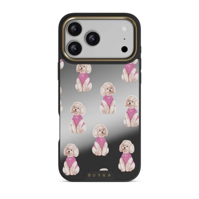 iPhone 17 PRO MAX Elite Mirror Gold MagSafe Poodle BURGA nugarėlė