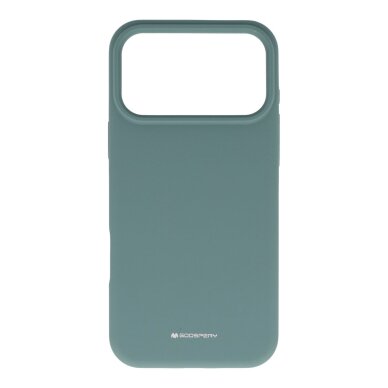 iPhone 17 PRO MAX green MERCURY MAG SILICONE nugarėlė