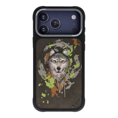 iPhone 17 PRO MAX grey NIMMY MagSafe Wolf 2.0 nugarėlė iPhone 17 PRO MAX grey NIMMY MagSafe Wolf 2.0 nugarėlė