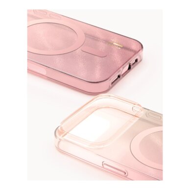 iPhone 17 PRO MAX iDeal Of Sweden Clear Rose Blush MagSafe nugarėlė 1