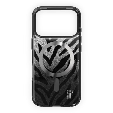 iPhone 17 PRO MAX iDeal Of Sweden Clear Zebra Mystique MagSafe nugarėlė