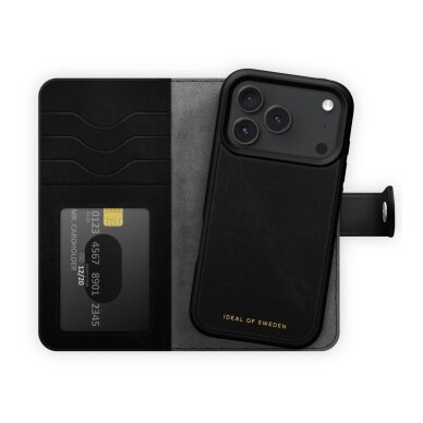 iPhone 17 PRO MAX iDeal Of Sweden MagSafe Magnet Wallet+ Black dėklas 2