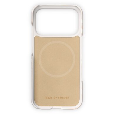 iPhone 17 PRO MAX iDeal Of Sweden nugarėlė MagSafe Rose Pearl Marble 3