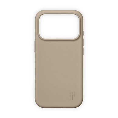 iPhone 17 PRO MAX iDeal Of Sweden Silicone MagSafe Beige nugarėlė iPhone 17 PRO MAX iDeal Of Sweden Silicone MagSafe Beige nugarėlė