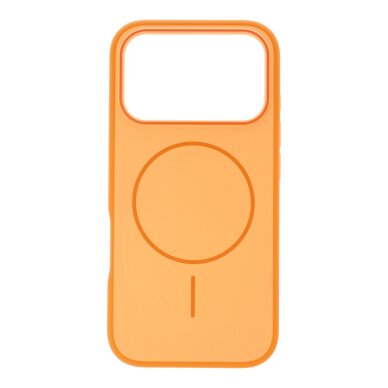 iPhone 17 PRO orange Magnetic SKIN TOUCH nugarėlė