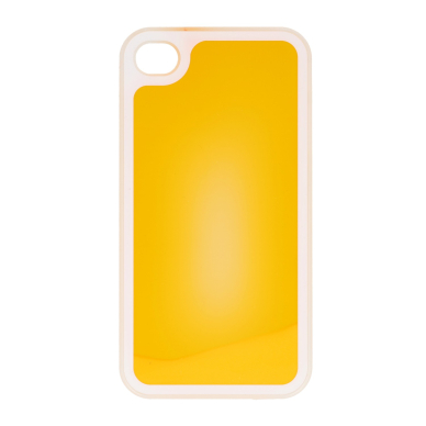 iPhone 4G geltona Aqua Case nugarėlė