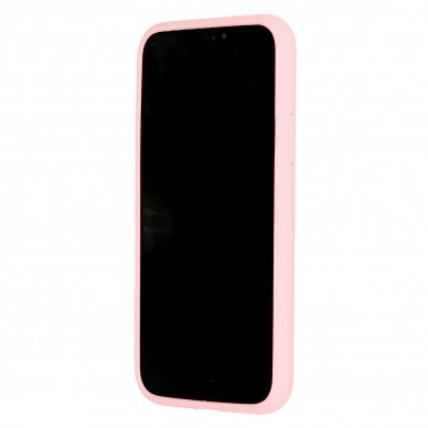 iPhone 5/5S/SE šviesiai rožinė SILICONE nugarėlė 1