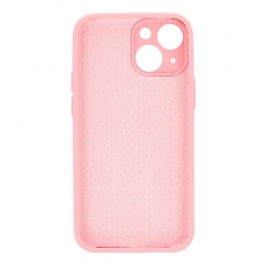 iPhone 5/5S/SE šviesiai rožinė SILICONE nugarėlė 3