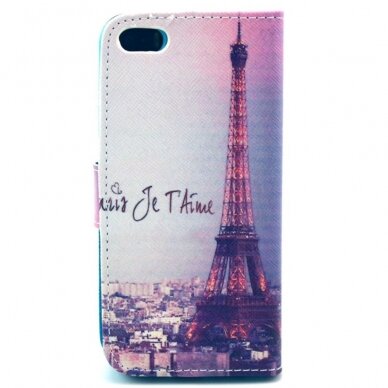 iPhone 5/5S/SE Tracy fashion dėklas Eiffel Tower 1