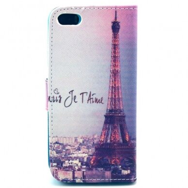 iPhone 5/5S/SE Tracy fashion dėklas Eiffel Tower 1