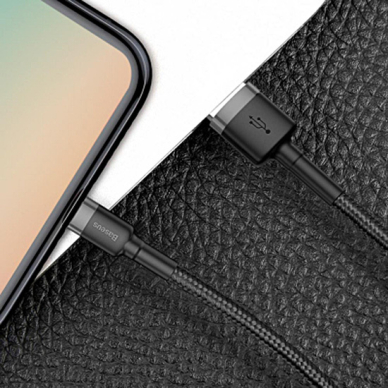 BASEUS USB LIGHTNING black laidas CALKLF-CG1 2m. 7