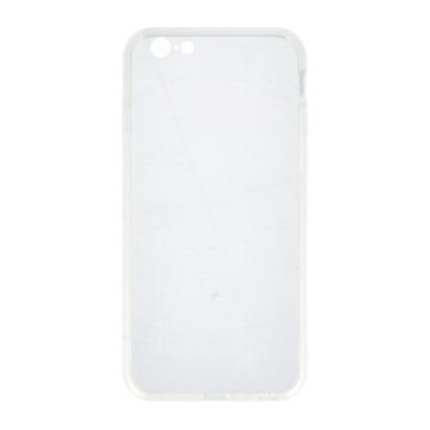 iPhone 6/6S clear GLASS CASE nugarėlė